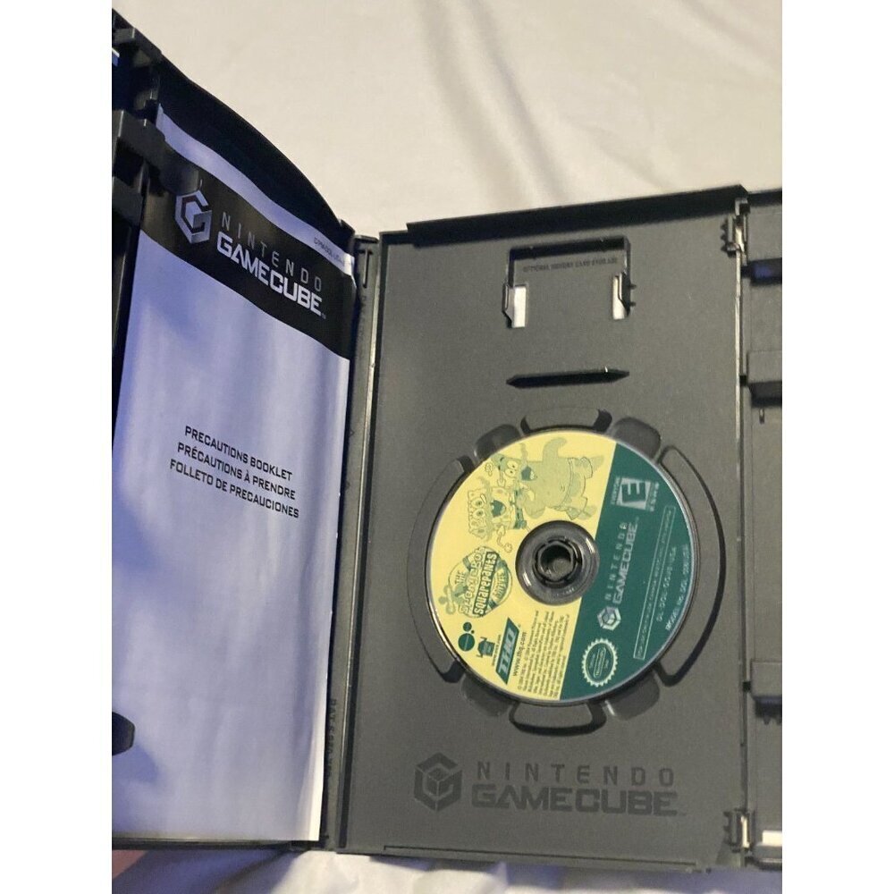 SpongeBob SquarePants Movie (Nintendo GameCube, 2004) Complete In Box Video Game - Picture 2 of 2